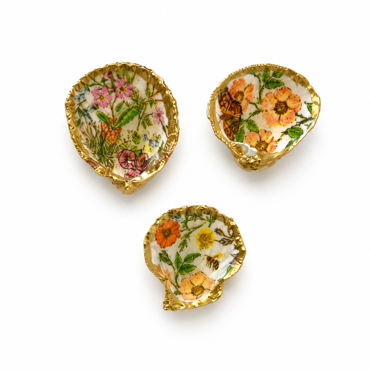 Tide Treasures | Set of 3 Shell Magnets