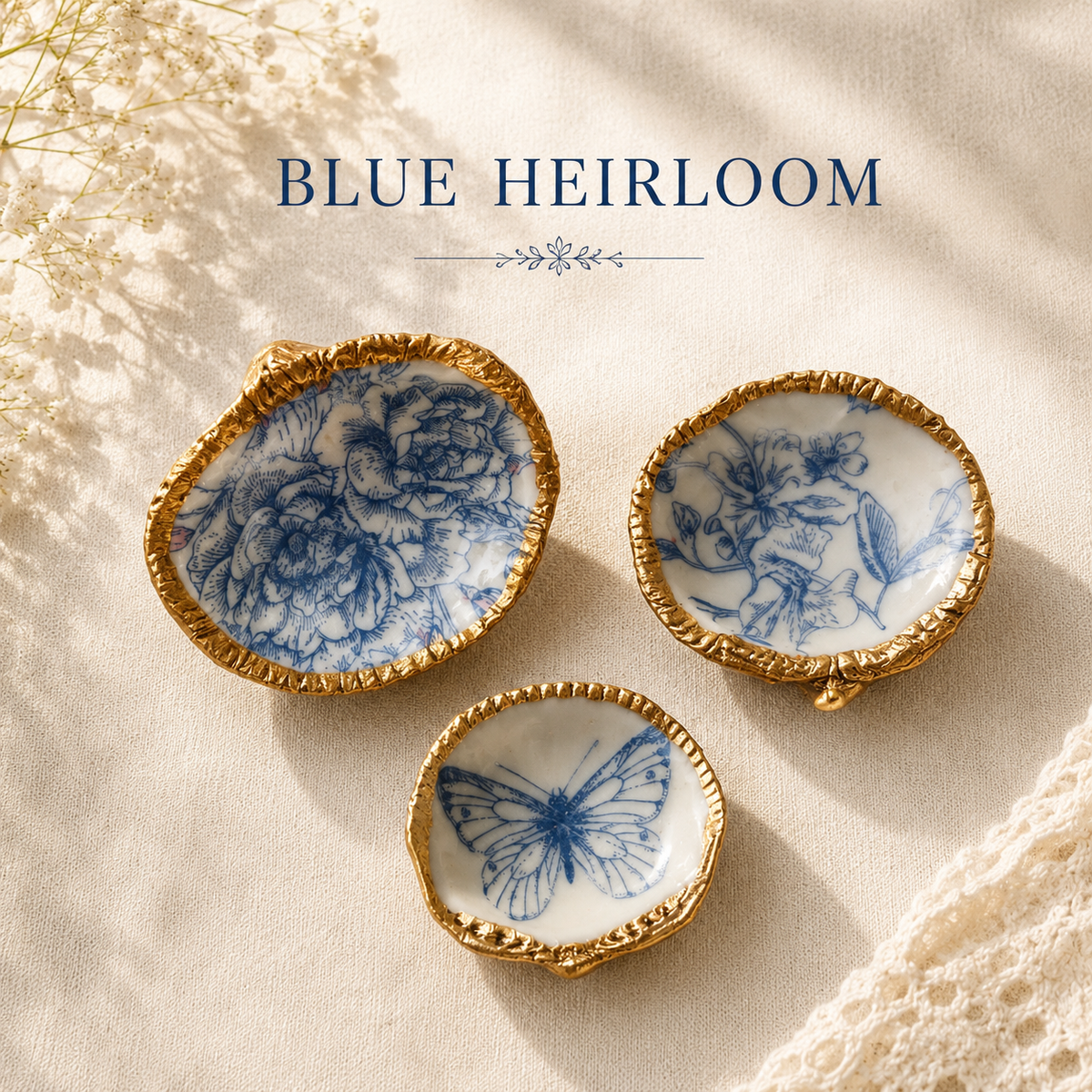 Tide Treasures | Set of 3 Shell Magnets