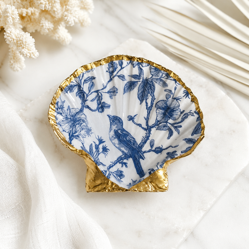 Treasure Cove | Scallop Shell Jewelry Dishes